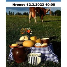 Kurz výroby zákadních mléčných výrobků, Hronov neděle 12.3.2023